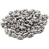 A ABSOPRO Grasso Raccordo Nipplo per Ingrassatore M6 x 1 Dritto Nickel Placcato Grasso Nipplo Raccordo Auto (Set of 80)