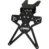 Lampa 91641 Aero-X Evo 1, portatarga Moto per targhe Italiane con Altezza ed inclinazione Regolabili