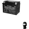 farbrothersonline COMPATIBILE CON HONDA MSX 125 2018 BATTERIA YUASA YTZ5S (SIGILLATA E COMPLETA) 12V/3,5AH BATTERIE PER MOTO SCOOTER SPECIFICA 115X72X86MM