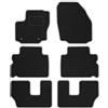 M MOTOS MOTOS Strike Tappetini auto Velours per auto destinato a Ford Galaxy II 2006-2015 7 passeggeri - Standard, Tessuto, Bianco tappetino auto - Provate un nuovo comfort di guida con un set di tappetini in