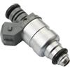 FEREOWNQ Scooter HD200 Iniettore di carburante per Sym RV150 RV180 HD 200 Joyr-de 200i, Compatibile con OEM:06414-H5B-000 HE15W1 337-005, Plastica, Materiale di iniezione, Valvola a iniezione, Black