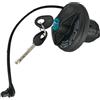 Besttoolifes Tappo serbatoio autobloccante con 2 chiavi compatibile con Fiat 500 Grande Punto EVO ABS Nero Tappo carburante OEM 71802520 Coperchio serbatoio auto