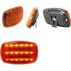 Other Luce lampeggiante con 16 LED, da 12V, a batteria, di segnalazione pericolo, colore: ambra, montaggio magnetico