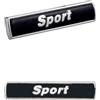 EmbemsCar 2 stemmi con logo sportivo per parafango laterale per auto BMW Serie