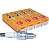NGK 2015 Solid Standard Spark Plug BPR2ES-4-Pack