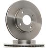 Delphi 2x DELPHI Disco freno Anteriore Ø258mm Altezza: 43,4mm Spessore: 22mm ventilato BG3359