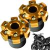 Generic Cursore per telaio moto, protezione contro gli urti per la maggior parte delle moto, ciclomotori, scooter, protezione anticaduta