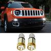 LITTOU 74 LED Fendinebbia Luci Diurne 27LM CANBUS Compatibile per 2015-2018 Renegade (Bianco)