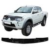 SCOUTT Deflettore Protezione Cofano per Mitsubishi L-200 2006-2015, Migliora l'Aerodinamica dell'Auto, e Spoiler, Nero