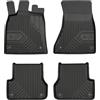 MOTOS Tappetini in gomma per auto adatto per Audi A6 C7 2011-2018 Migliorate il vostro comfort di viaggio con il tappetino antiscivolo per auto No.77