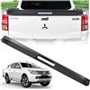 JHCHAN Copertura Portellone Protezione Portellone Spoiler Posteriore per Mitsubishi L200 Triton 2015-2018 per Fiat Fullback Terzino 2015-2022 Doppia Cab