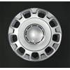 Rixto Kit di 4 copricerchi compatibili con FIAT NUOVA 500 modello 2007 - diametro 15