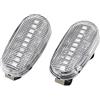 Malcayang Una coppia dinamiche indicatori di direzione luci laterali per Alfa Romeo MiTo GT 147 per FIAT Bravo 2007-2014