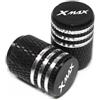 Beutee Compatibile con XMAX 125 X MAX 250 X-MAX 300 XMAX 400 Moto CNC Accessori in alluminio Valvola della gomma della ruota Tappi stelo Coperture ermetiche