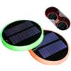 XUQEAYWD Sottobicchieri a LED, 1 paio di sottobicchieri a energia solare con ricarica USB, decorazione interna a LED, per interni, auto, cruscotto, consolle, bevande, atmosfera, viaggi, pendolari