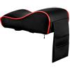 Asudaro Cuscino per bracciolo per auto, morbido cuscino per bracciolo per auto in memory foam Cuscino per bracciolo auto universale in pelle PU pad console Console centrale auto Cuscino per supporto per auto