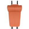 Amagogo Cuscino di estensione per supporto gambe sedile auto, supporto per ginocchia, ergonomico, facile da installare, versatile per camion e treni, 62x40 cm, Orangina