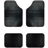 Mediawave Store Set 4 tappetini Auto AUTOSPRINT in Gomma Antiscivolo 749137 universali Anti Slip
