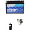 farbrothersonline COMPATIBILE CON VOGE SR4 400 2022 A 2023 BATTERIA PTX12-BS(SIGILLATA COMPLETA YTX9-BS)12V/8A PER MOTO SCOOTER PRONTA ALL'USO FAI DA TE' 150X87X105 MM