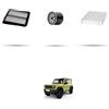 HOFFCAR Kit tagliando 3 filtri compatibile con Suzuki Jimny II 1.5 75KW 2018