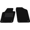 Somer Car Kit Tappetini Auto SOLO ANTERIORI 2pz compatibili con Volkswagen POLO 6R 2009-2014 | Set 2 tappeti anteriori su misura in moquette