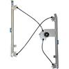 KREMER WRN111-L Alzacristallo anteriore Meccanico Sinistro Clio II I 10/2005 - 05/2009