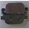E-BIKERS COPPIA PASTIGLIE FRENI POSTERIORI compatibile con HONDA SH 125 150 300 350 2007 2008 2009 2010 2011 2012 2013 2014 2015 2016 2017 2018 2019 2020 2021 2022 2023 2024