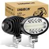 RIGIDON 2 Pcs Ovale Faro da Lavoro Led, 5.5 Pollici 20W Flood Spot Luci di Lavoro a Led, Fari di Profondità, Barra Led Fuoristrada Per Auto Trattore Escavatore Camion SUV ATV 4x4,12V 24V 6000K