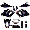 ENARUI Grafiche Adesivi per Yamaha DT X 125 2002 2003 2004 2005 2006 2007 e Numero Personalizzato 0