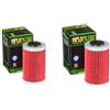 DB PARTS 2 filtri olio compatibili con KTM 400 EXC Racing 2000 2001 2002 2003 2004 2005 2006 2007