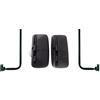 Matel Service 2 specchietti retrovisori, ø15 - 20 mm, riscaldati 360 x 190 mm, con braccio a specchio, per autobus e camion