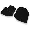 Mossa Tappetini adatti per Honda Jazz III Hatchback 2008-2015 2 pz. nero S