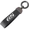 SXHM Anello A Chiave In Fibra Di Carbonio Con Cordino Per Moto BMW R1200GS R1200 GS LC 2013-2020 R1250GS Avventura R 1250 GS. Moto Portachiavi (Colore : Nero, Size : 2)