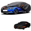 generico Telo copriauto esterni Compatibile con Skoda Superb Station wagon 2015-2019,antivento,antipioggia,antineve,antisole impermeabile,protezione per tutte le stagioni (black orange)