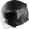 Bogotto H586 Casco Jet, nero opaco, 2XL