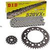 D.I.D Set catena adatto per Yamaha XJ6 09-15 catena DID 520 VX3 118 aperta 16/46