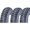 ECOVELO 3 GOMME 3.50-8 COMPATIBILI CON VESPA VBB VNB VBA VNA VB1T GL 125 150 RINFORZATE 6PR (6 TELE) | TRE PNEUMATICI NERI GOMME