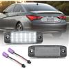NSLUMO 2 pz Canbus LED Numero Targa Luce Per Hyundai i40 CW ONLY Kombi 2011-2021 Hyundai Sonata VI 2009-2015 Hyundai Kona 2017-2021