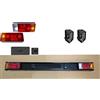 Generico BARRA PARAINCASTRO COMPLETA PARAURTO POSTERIORE COMPATIBILE CON IVECO DAILY DA 2000 A 2005