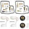 Generic VT600C SHADOW PC21 Kit di riparazione carburatore cilindro tipo V VT600 Carb Float Aircut Parti (kit di riparazione, galleggiante, aircut)