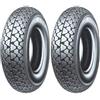 MICHELIN COPPIA 2 PNEUMATICI MICHELIN S83 MISURA 3.00 - 10 42J PER VESPA 50 PK XL