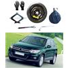 D'ANGELO 1988 Kit Ruotino di Scorta 17 compatibile con Volkswagen Tiguan (2007-2015) con Cric, Chiave, Guanti e Sacca