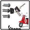 Piaggio KIT SERRATURA SERRATURE COMPLETO DI 2 CHIAVI PER PIAGGIO VESPA PX 125 - PIAGGIO VESPA PX 150 - VESPA PX 200 - VESPA ARCOBALENO ORIGINALE 1792925