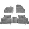 MTM Tappetini Gomma per Renault Grand Scenic III 04.2009-11.2016 Design a Vaschetta, su Misura con Bordi Rialzati cod. 3D 5639