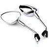 DHWUIASF Per Vespa GT GTS GTV 50 125 200 250 300 300ie Sprint Primavera150 Moto Specchi Retrovisore Specchietto Retrovisore Decorare (Color : Long style)