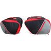 NaNMiBHd Borsa Posteriore Moto Borse Interne Espandibili Nere Per Tracer 9GT 2022 2023 2024 Per Per Tracer9 GT Per Tracer900 Borse Laterali Moto(Red)