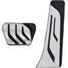 MAIMOCCY Pastiglie del Pedale dell'acceleratore Senza Foratura, Compatibile con BMW F21 F36 F22 F30 F32 G07 G12 F25 G29 per la Copertura del Pedale del Freno Accessori
