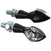 Lampa 90082 Pixia, frecce Moto LED omologate, indicatori di direzione a LED, 12V - Nero