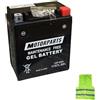 CLICK&GO BATTERIA MOTO YTX7L-BS 12VOLT 6AH AMPERE BATTERIE SCOOTER IN GEL COMPATIBILE CON PIAGGI-O Medley 4T IE ABS E5 125 per anno 2021 al 2024 114X71X131MM FORNITA CARICA E PRONTA PER ESSERE UTILIZZATA