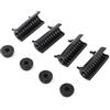 Generic SIKUAI Accessori Moto Gommini di Gomma Cuscino di Supporto Borsa Dura Per Harley Touring Street Glide/Electra Glide/Road Glide/Road King 2014-2023